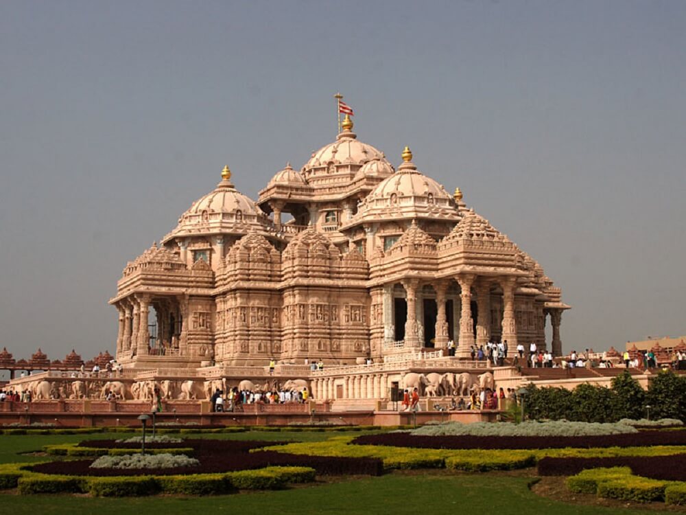 Templo Akshardham en Delhi