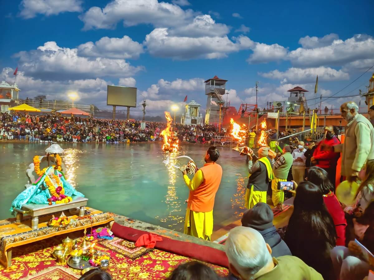 Ganga Aarti en Haridwar