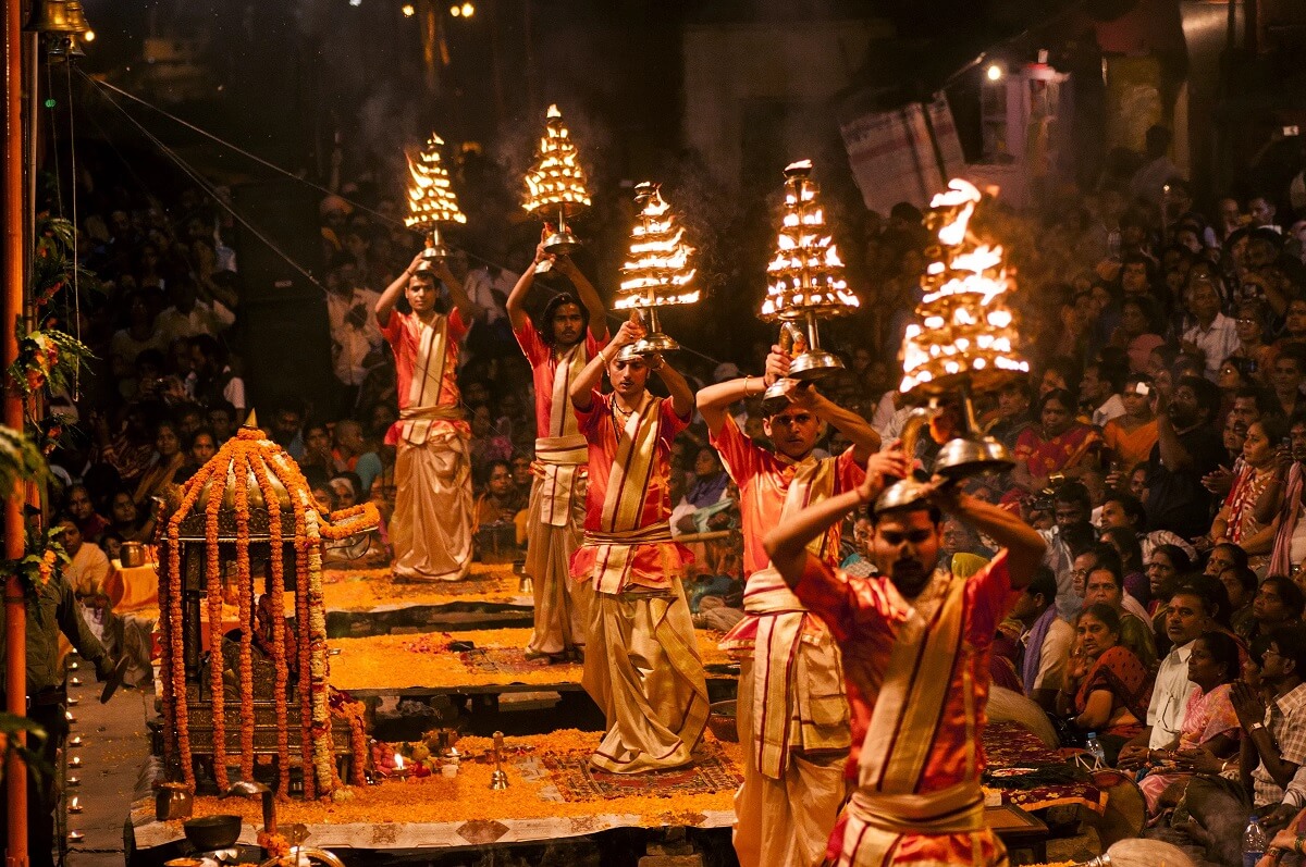 Ganga Aarti en Parmarth Niketan