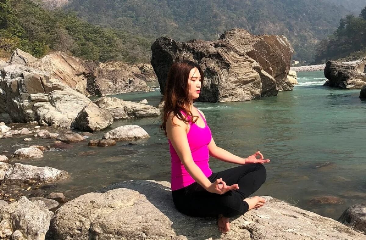 Meditación en Rishikesh