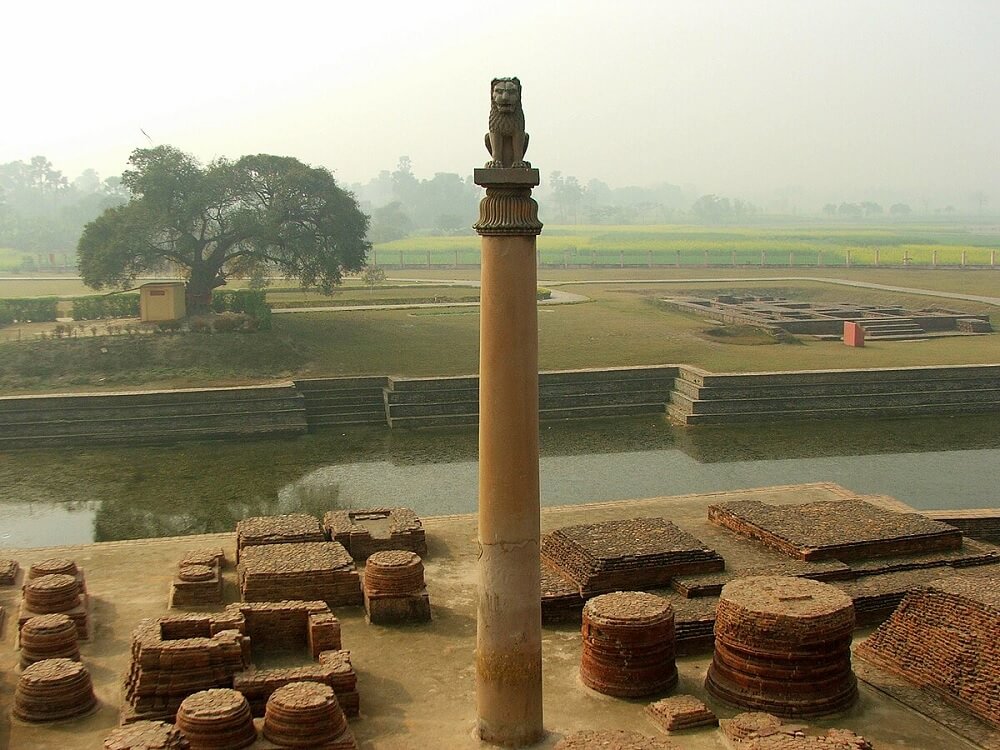 Pilar de Ashoka en Vaishali