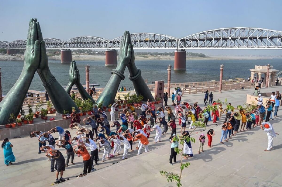 Yoga en Varanasi